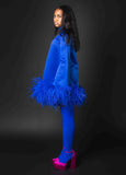 SCARLET DRESS - BLUE